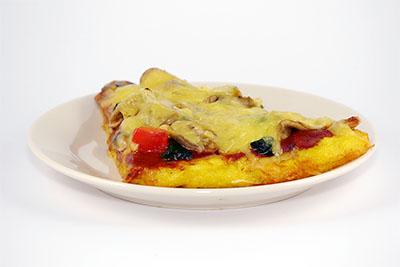 Polenta pizza