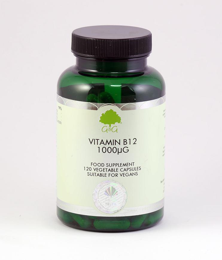 B12-vitamin 1000mcg 120 kapszula (G&G)
