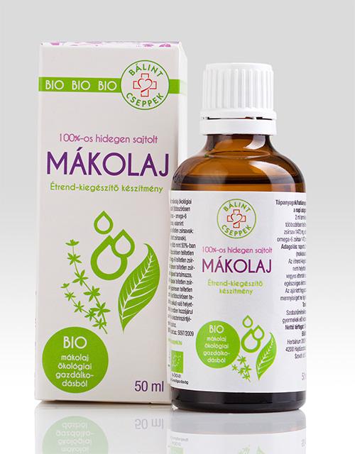 Mákolaj BIO - 100%-os hidegen sajtolt