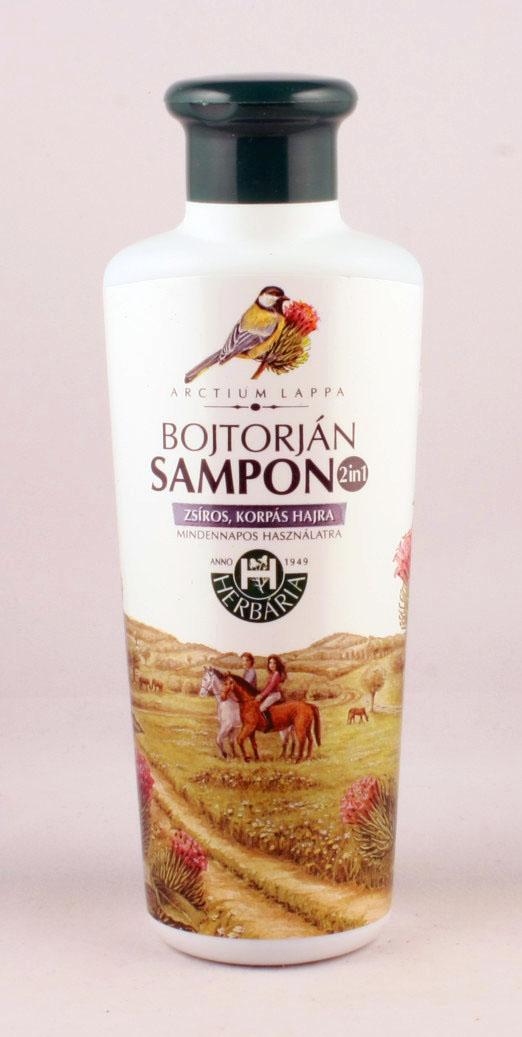 Bojtorján sampon 2in1 kupakos 250 ml