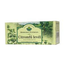 Herbária citromfűlevél tea filteres