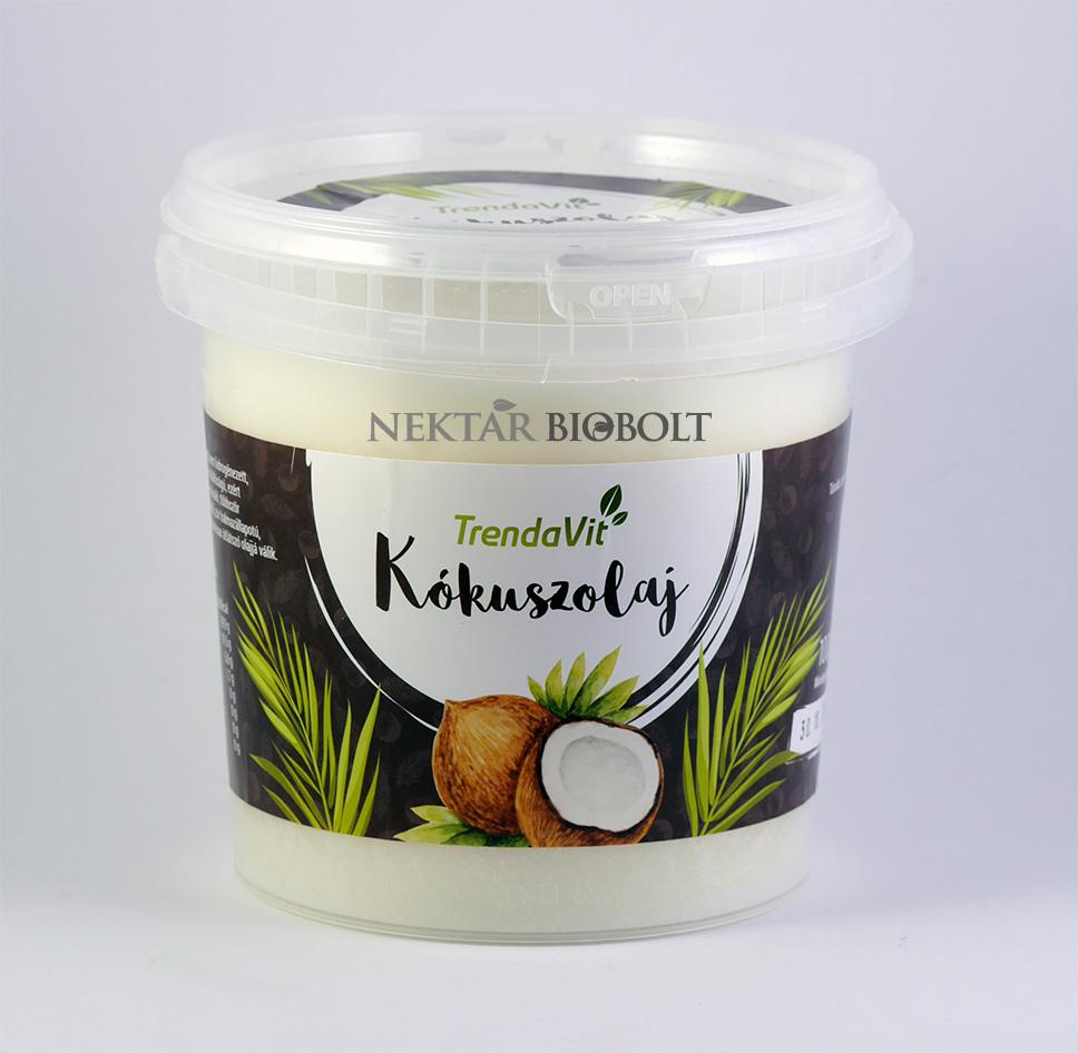 Trendavit kókuszzsír 1000 ml sütéshez-főzéshez