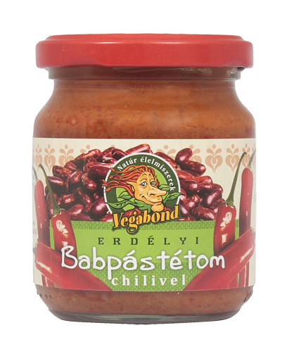 Vegabond babpástétom chilivel 200 g
