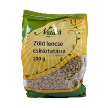 Natura zöld lencse csíráztatásra 200g