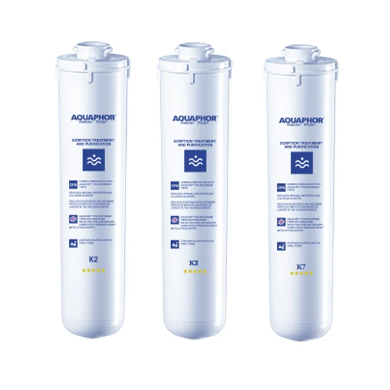 Szűrőbetét szett (k3, k2,k7) Aquaphor crystal víztisztító készülékhez