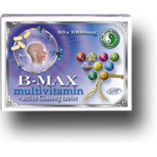 Dr.Chen B - Max multivitamin és aktív ginseng tabletta