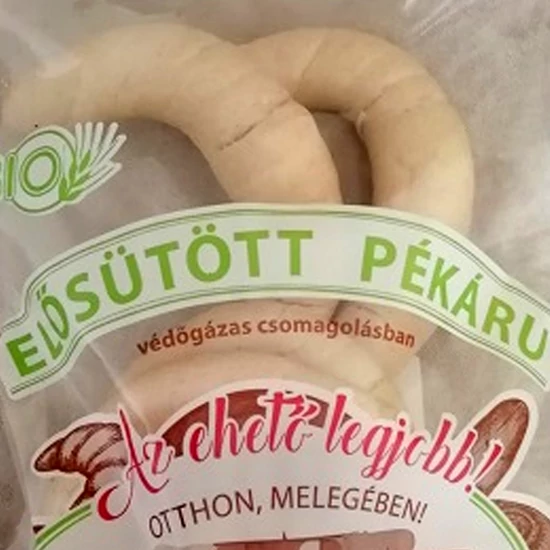 Bio kézi kifli 35 g/db 6 db/cs védőgázas csomagolásban - Piszke
