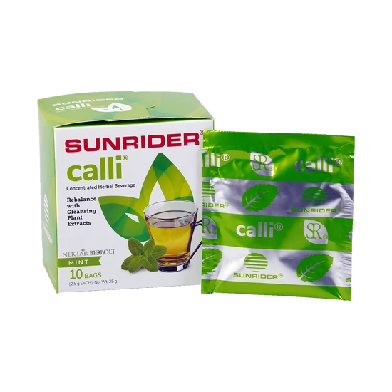 Calli tea 10 tasak mentás