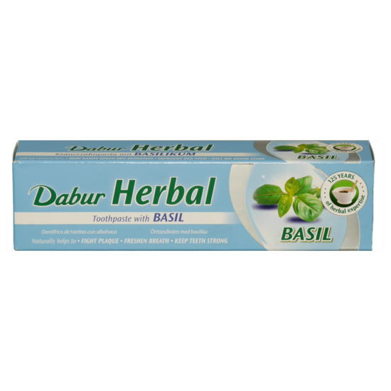 Dabur Herbal fogkrém basil /kék/