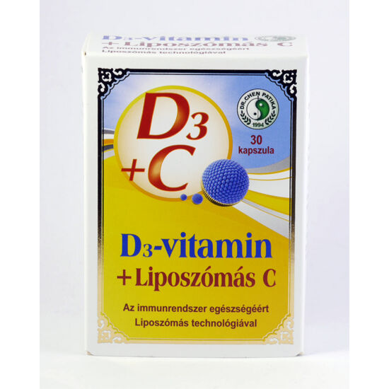 Dr.chen d3+liposzómás c-vitamin kapszula