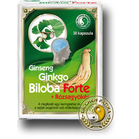Dr.Chen ginseng ginkgo biloba forte kapszula