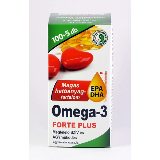 Dr.Chen Omega-3 forte plus kapszula 105 db