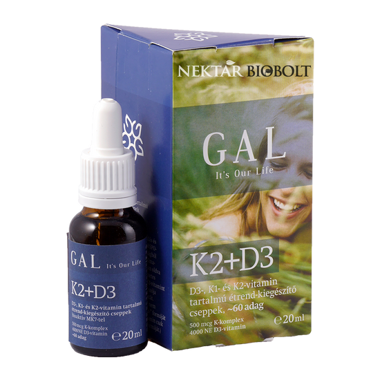 Gal K2 D3 Vitamin Cseppek Vitaminok