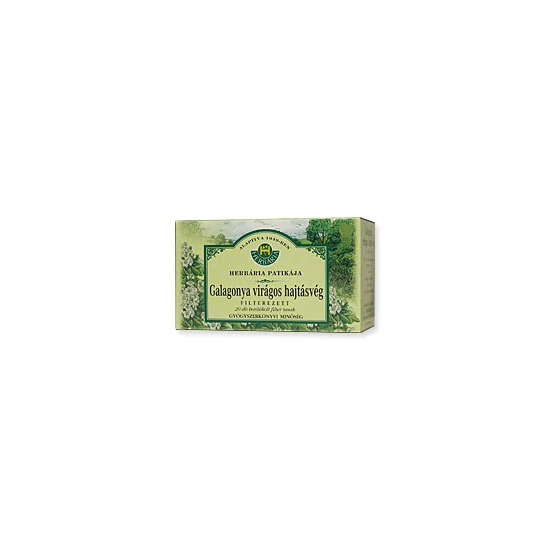 Herbária galagonya virág tea boritékos