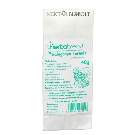 Herbatrend galagonya termés 40 g
