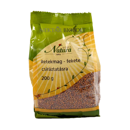Natura fekete retekmag csíráztatásra 200g