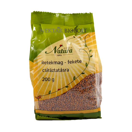 Natura fekete retekmag csíráztatásra 200g