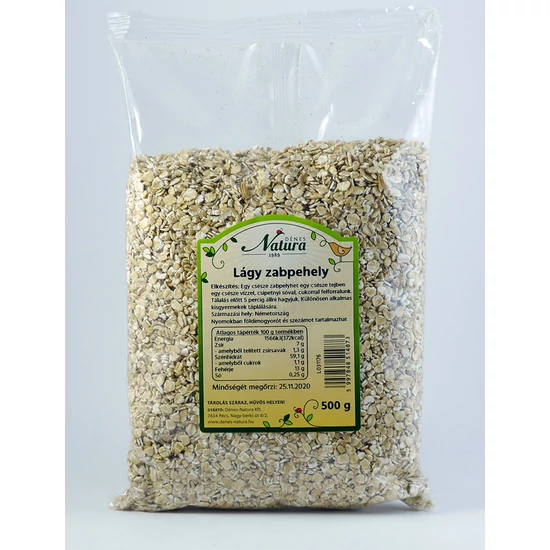 Natura lágy zabpehely 500 g
