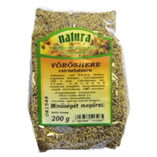 Natura vöröshere csíráztatásra 200 g