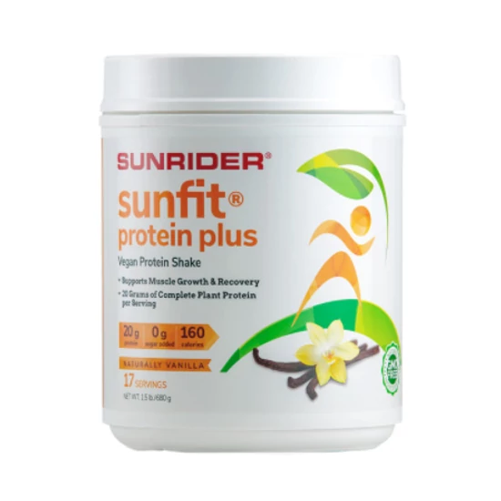 SunFit Protein Plus Természetes Vaníliával - Növényi fehérjekészítmény