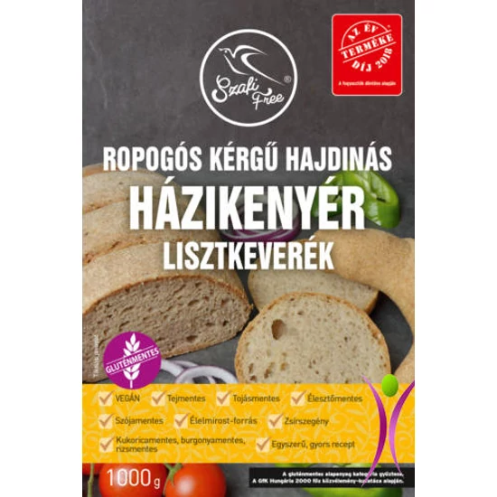 Szafi free ropogós kérgű házikenyér lisztkeverék 1000g