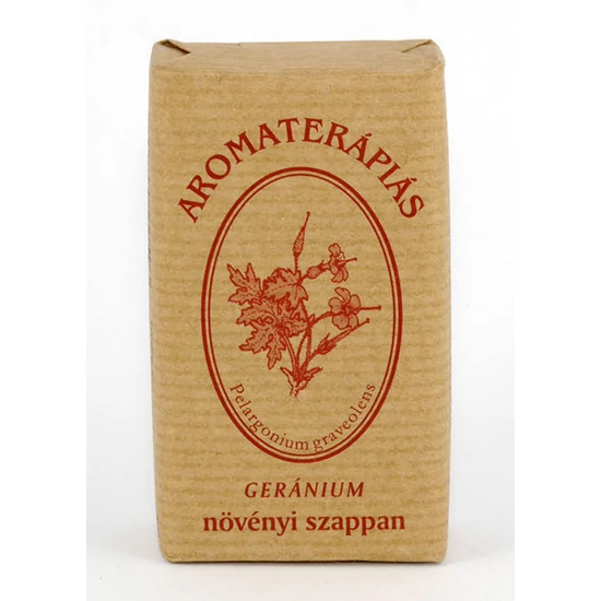 Tulasi aromaterápiás szappan geránium olajos