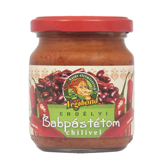 Vegabond babpástétom chilivel 200 g
