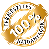 100% természetes alapanyagok