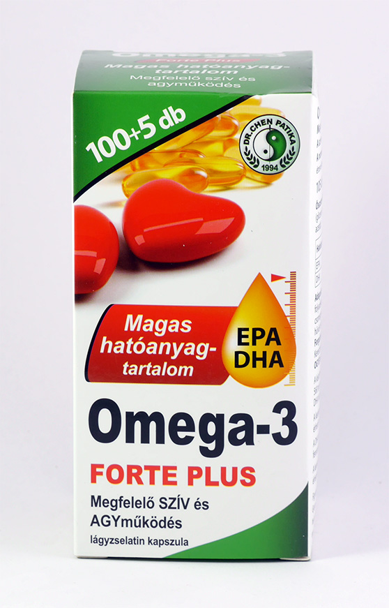 Dr.Chen Omega-3 forte plus kapszula 105 db - Szív- és érrendszer